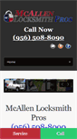 Mobile Screenshot of locksmithmcallen.com